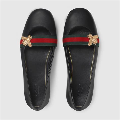 torpideo flats gucci shoes fir wemon|Gucci leather flats for women.